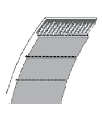 CONTI® POLYFLAT 開口PU平皮帶